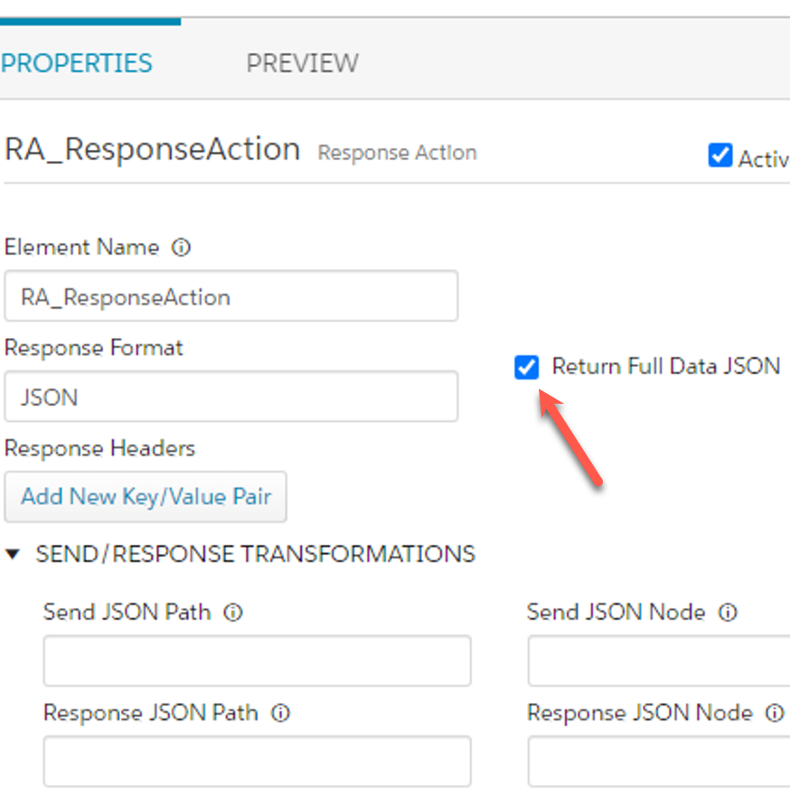 Speeding Up The Application By Trimming The Response JSON